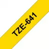 Marķēšanas lente Brother TZe641 18 mm melna uz dzeltenas