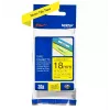 Marķēšanas lente Brother TZe641 18 mm melna uz dzeltenas