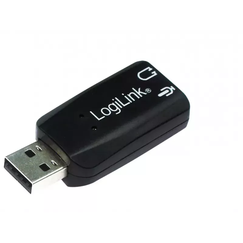 USB skaņas karte LOGILINK UA0053 — USB saskarne, 5.1 kanālu audio izeja