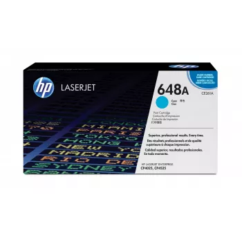 Tonera kasetne HP 648A CE261A 7000 lapas Ciāna