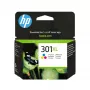 HP 301XL augstas ražības trīskrāsu oriģinālā tintes kasetne, ciāna, fuksīna, dzeltena, 1 gab., 300 lapas