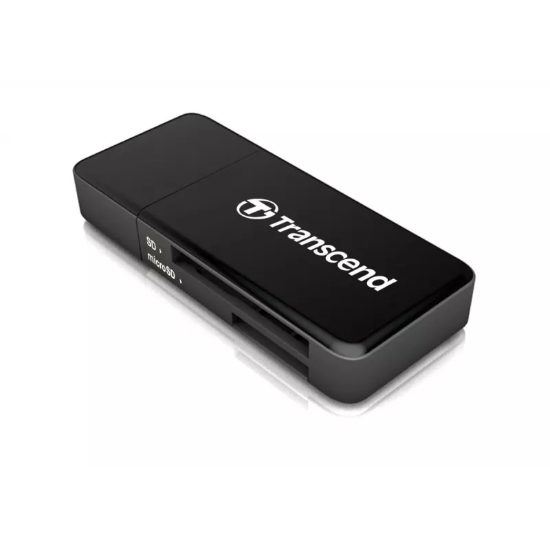 TRANSCEND karšu lasītājs Rdf5 USB3.0 Melns