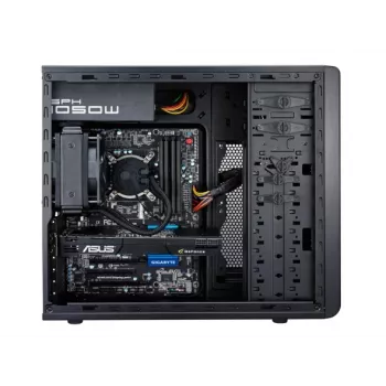COOLER MASTER korpuss Coolermaster Force 500 midi-tornis ATX bez barošanas bloka melns