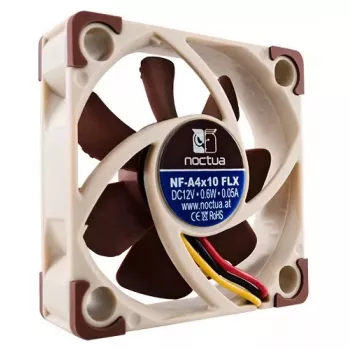 Axial fan Noctua NF-A4x10 FLX 40 mm, 12 V, 4500 RPM, 8.2 m³/h, 10 mm height