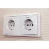 Brother TZE-111 etiķešu lente Melna uz caurspīdīgas