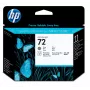 HP 72 Gray and Photo Melns DesignJet Printhead