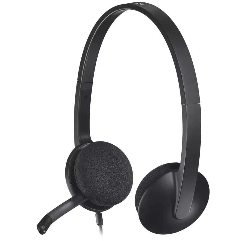 LOGITECH H340 - USB - Austiņas - Melna