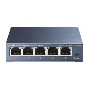 Nepārvaldīts slēdzis TP-Link TL-SG105 5 porti 10/100/1000Mbps