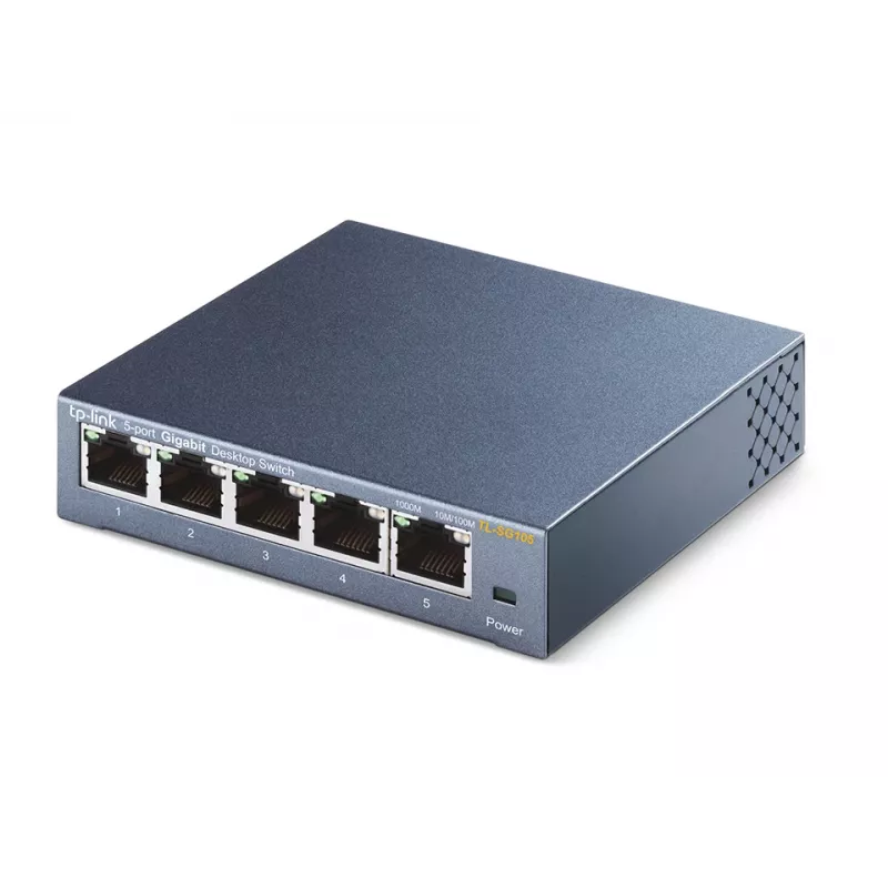 Nepārvaldīts slēdzis TP-Link TL-SG105 5 porti 10/100/1000Mbps