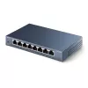 TP-Link 8 portu 10/100/1000Mbps galddatoru tīkla slēdzis, nepārvaldāms, Gigabit Ethernet (10/100/1000), pilns duplekss