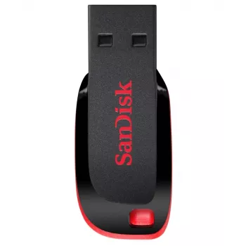 USB zibatmiņa SanDisk 64 GB USB Typee-A 2.0 Cruzer Blade