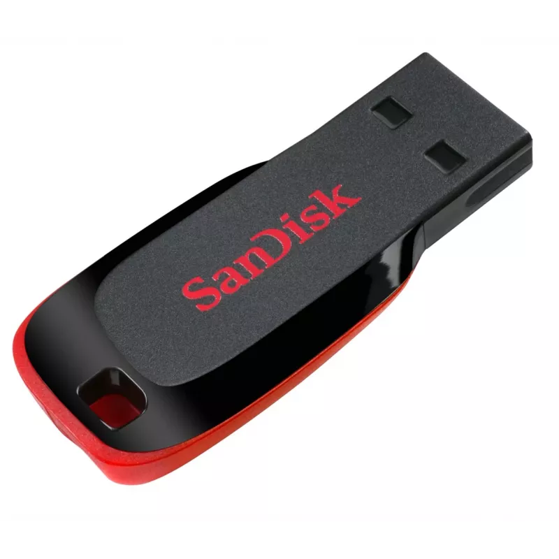 USB zibatmiņa SanDisk 64 GB USB Typee-A 2.0 Cruzer Blade