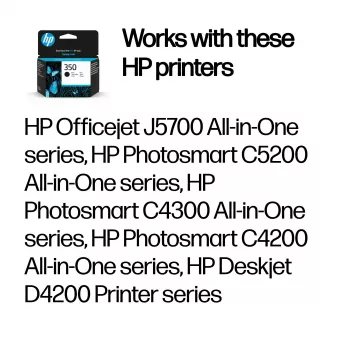 HP 350 Black Original Ink Cartridge
