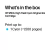 HP 951XL High Yield Cyan Original Ink Cartridge