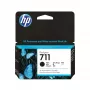 HP 711 38-ml Melns DesignJet tintes kasetne, HP DesignJet T100, T120, T125, T130, T520, T525, T530 Printer series, Thermal inkjet, Melns, Singapore, Malaysia, 119 mm, 126 mm