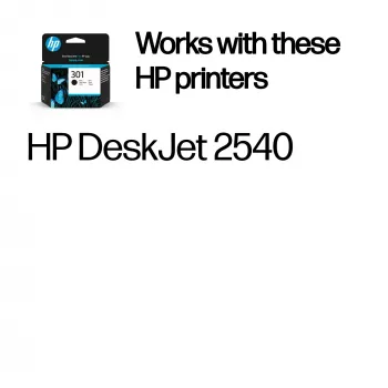 HP 301 Original Black Ink Cartridge