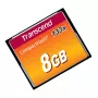 CompactFlash karte Transcend TS8GCF133, 8GB, 50MB/s lasīšana, 20MB/s rakstīšana