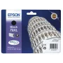 Tintes kasetne Epson C13T79014010 Melna T7901