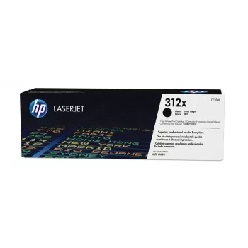 Toner kasetne HP 312X High Yield CF380X 10000 lapas Melna