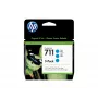HP 711 3-pack 29-ml ciāna DesignJet tintes kasetes, HP DesignJet T100, T120, T125, T130, T520, T525, T530 printeru sērijas, termiskā tintes druka, ciāna, Singapūra, Malaizija, 114,8 mm, 45 mm