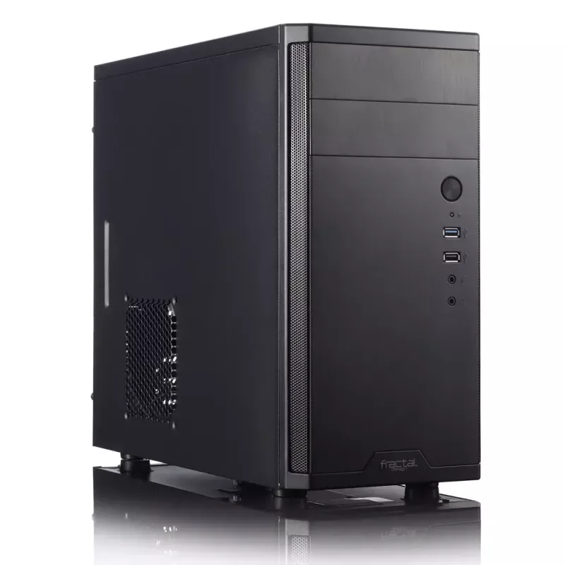 PC korpuss Fractal Design Core 1100 Mini Tower Melns