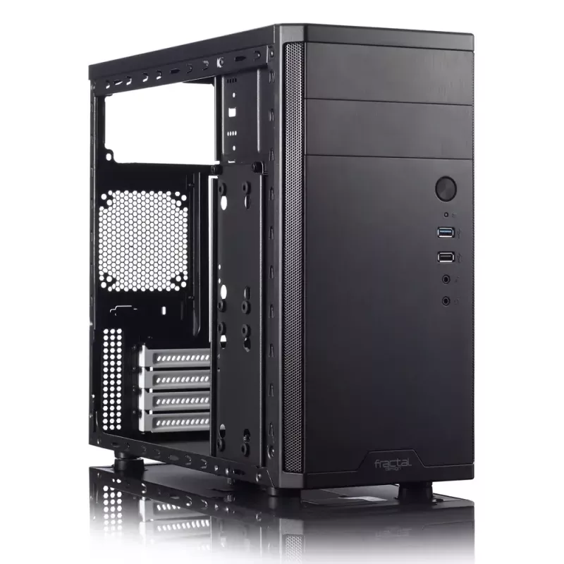 PC korpuss Fractal Design Core 1100 Mini Tower Melns