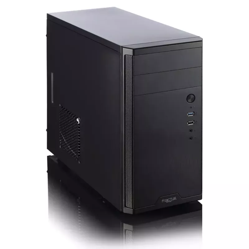 PC korpuss Fractal Design Core 1100 Mini Tower Melns
