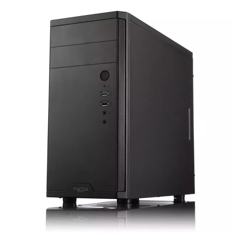 PC korpuss Fractal Design Core 1100 Mini Tower Melns