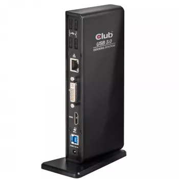 CLUB3D USB Gen1 Type A Dual Display (HDMI un DVI) DisplayLink™ dokstacija