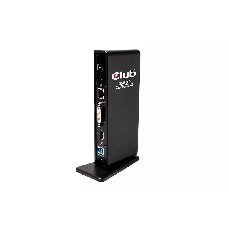 CLUB3D USB Gen1 Type A Dual Display (HDMI un DVI) DisplayLink™ dokstacija