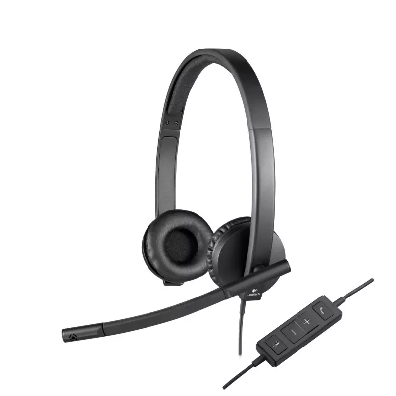 LOGITECH H570e - USB - Stereo austiņas