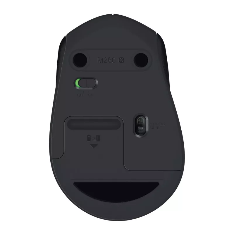 LOGITECH Bezvadu pele M280-melna 2.4GHz