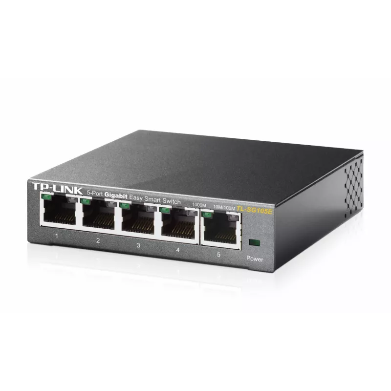 TP-Link 5 portu Gigabit Easy Smart slēdzis, pārvaldāms, L2, Gigabit Ethernet (10/100/1000)