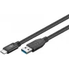 USB-C uz USB A uzlādes kabelis Goobay 67999