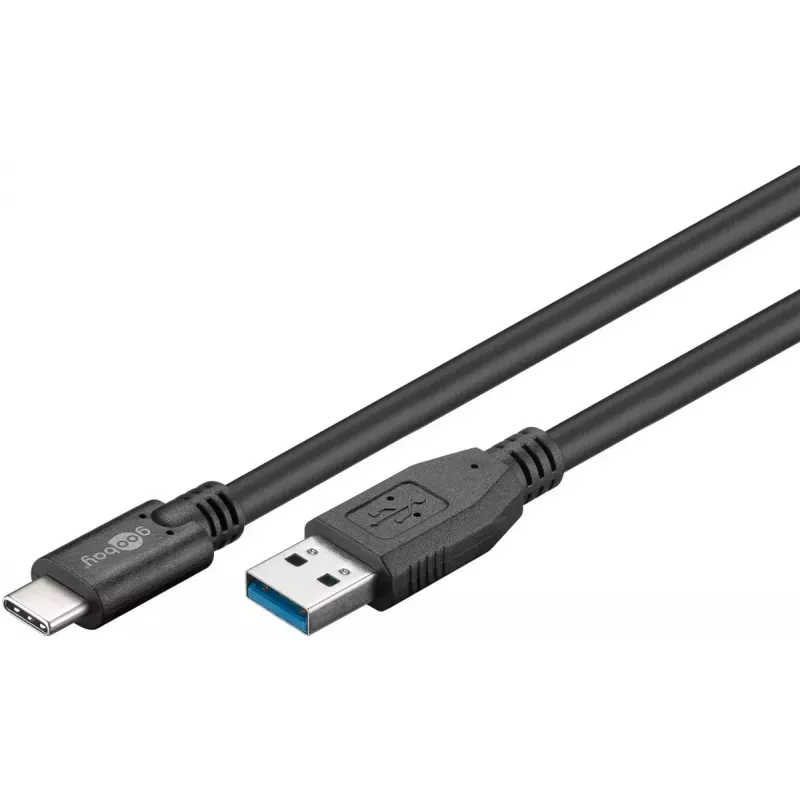 USB-C uz USB A uzlādes kabelis Goobay 67999