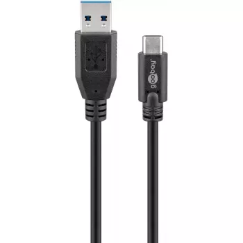 USB-C uz USB A uzlādes kabelis Goobay 67999