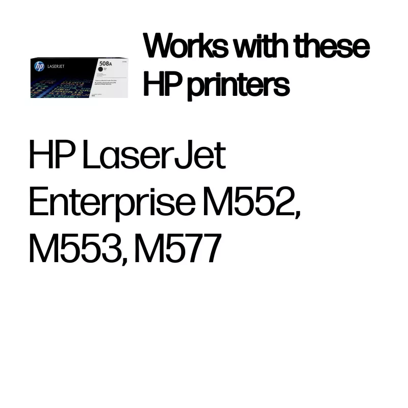 Toneru kasetne HP 508A Black CF360A 6000 lapas