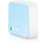 TP-Link TL-WR802N bezvadu maršrutētājs Fast Ethernet vienas joslas (2,4 GHz) zils, balts