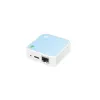 TP-Link TL-WR802N bezvadu maršrutētājs Fast Ethernet vienas joslas (2,4 GHz) zils, balts
