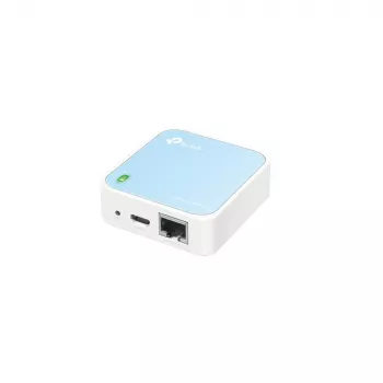 TP-Link TL-WR802N bezvadu maršrutētājs Fast Ethernet vienas joslas (2,4 GHz) zils, balts
