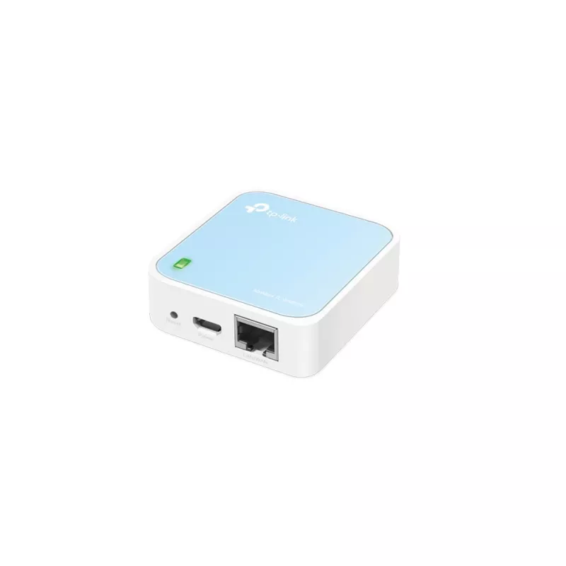 TP-Link TL-WR802N bezvadu maršrutētājs Fast Ethernet vienas joslas (2,4 GHz) zils, balts