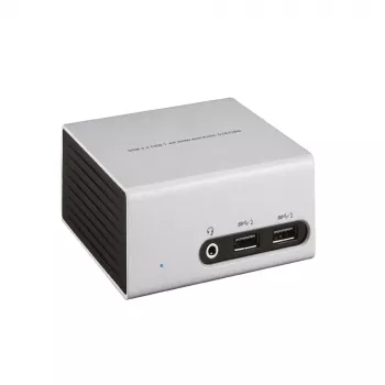 CLUB3D USB 3.2 Gen 1 4K UHD pie 30Hz Mini Dokošanas stacija ar īpaši plānu dizainu