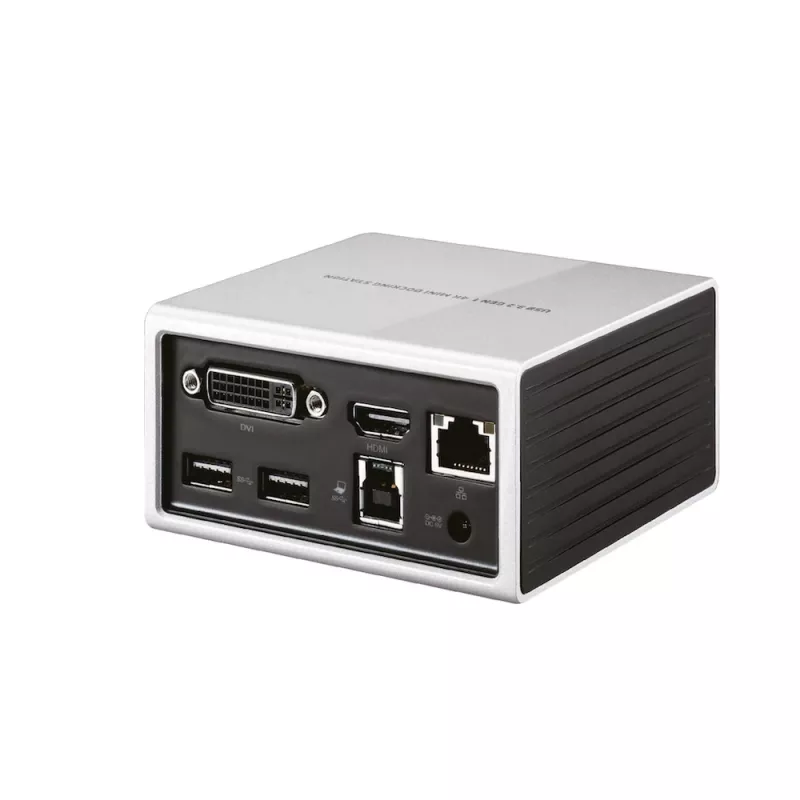 CLUB3D USB 3.2 Gen 1 4K UHD pie 30Hz Mini Dokošanas stacija ar īpaši plānu dizainu