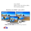 CLUB3D USB 3.2 Gen 1 4K UHD pie 30Hz Mini Dokošanas stacija ar īpaši plānu dizainu