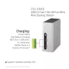 CLUB3D USB 3.2 Gen 1 4K UHD pie 30Hz Mini Dokošanas stacija ar īpaši plānu dizainu