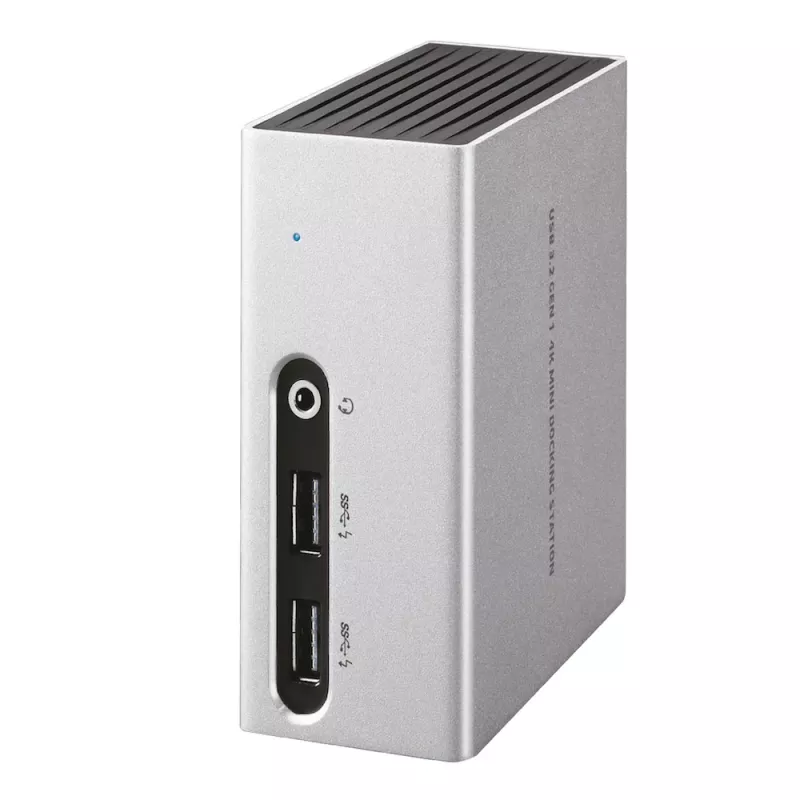 CLUB3D USB 3.2 Gen 1 4K UHD pie 30Hz Mini Dokošanas stacija ar īpaši plānu dizainu