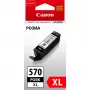 Canon PGI-570PGBK XL augstas ietilpības pigmenta melnā tintes kasetne, Augsta (XL) ietilpība, Melna, Pigmenta tinte, 22 ml, 1 gab., 500 lapaspuses