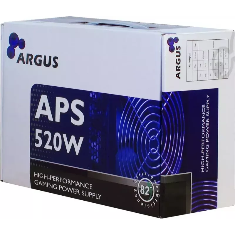 Barošanas bloks Inter-Tech Argus APS 520 W