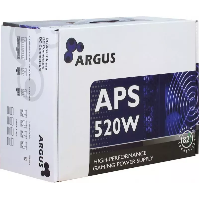 Barošanas bloks Inter-Tech Argus APS 520 W