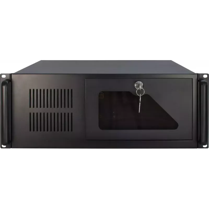 Servera korpuss Inter-Tech IPC 4U-4088-S Rack Melns